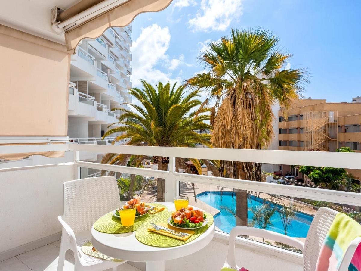 302 Modern, Light, Comfortable Studio With Swimming Pool Playa de las Americas  Exterior foto